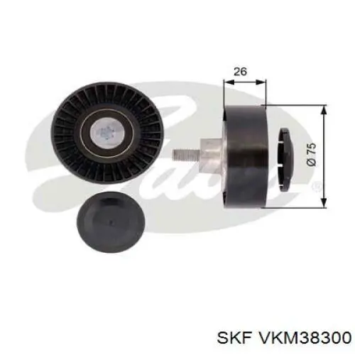 VKM 38300 SKF паразитный ролик