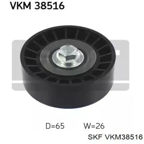 VKM 38516 SKF rolo parasita da correia de transmissão