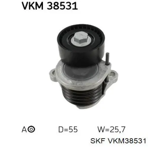 VKM 38531 SKF reguladora de tensão da correia de transmissão