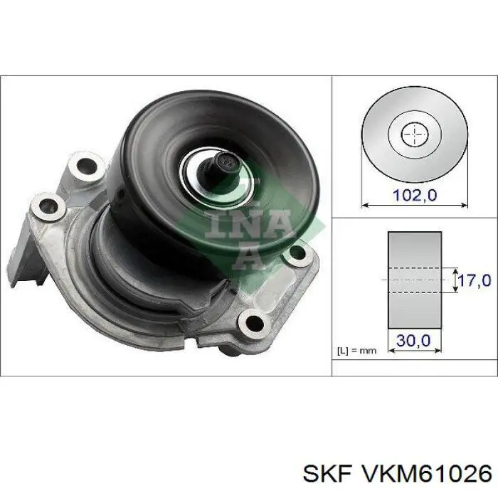 VKM61026 SKF