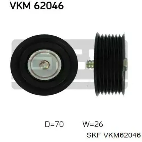 Паразитный ролик VKM62046 SKF