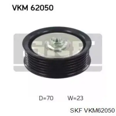 VKM62050 SKF rolo parasita da correia de transmissão