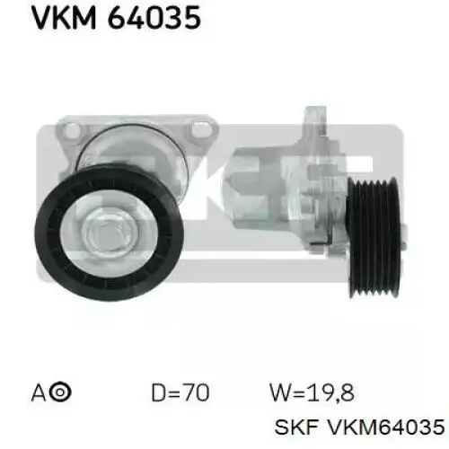VKM64035 SKF натяжитель приводного ремня