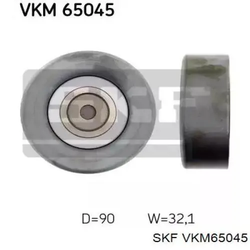 Rodillo guia VKM65045 SKF