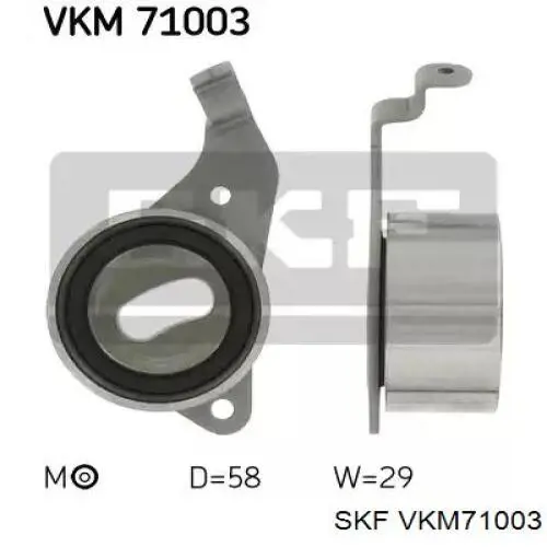 VKM71003 SKF ролик грм
