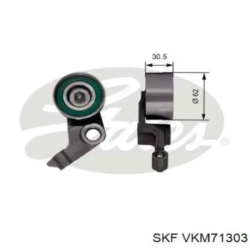 Rodillo, cadena de distribución VKM71303 SKF