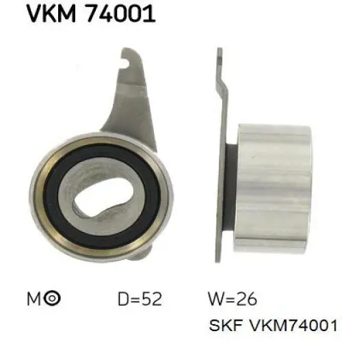 VKM74001 SKF ролик грм