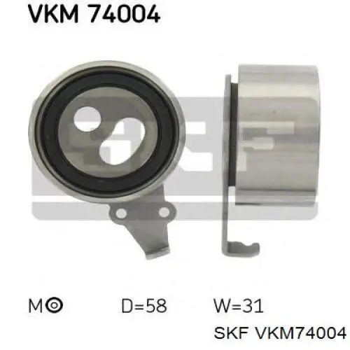 Ролик ГРМ VKM74004 SKF