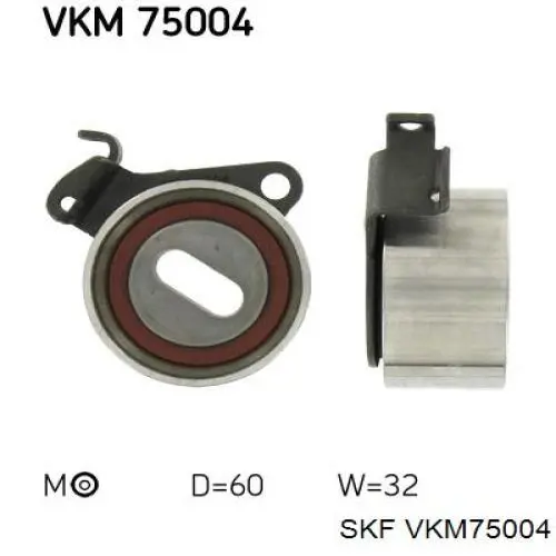 VKM75004 SKF ролик грм
