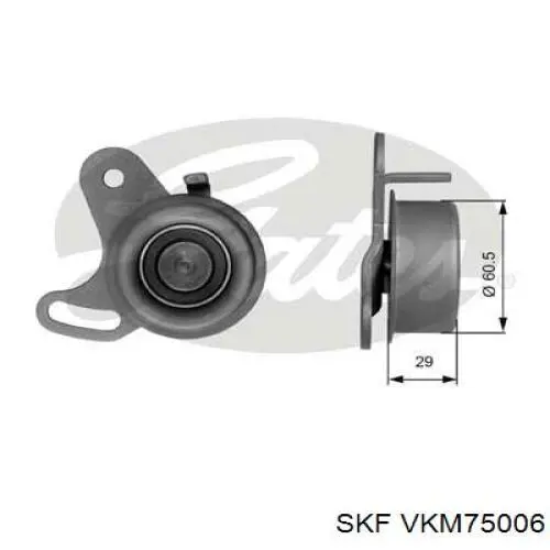 Ролик натяжителя ремня газораспределения SKF VKM75006 цена, от 11.40 USD