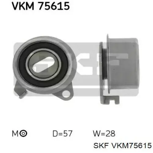 VKM75615 SKF ролик грм