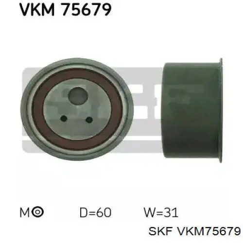 VKM75679 SKF ролик ремня грм паразитный