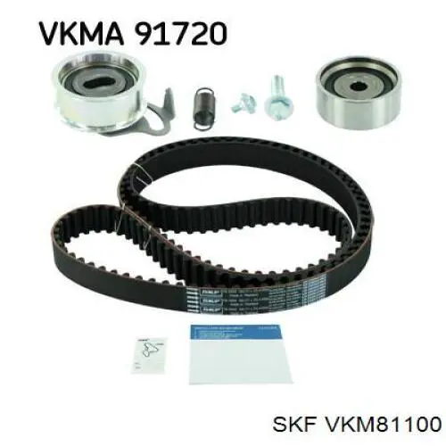 VKM 81100 SKF ролик ремня грм паразитный