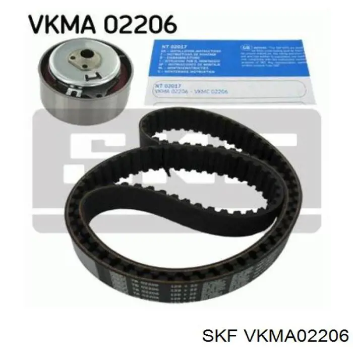 Купить VKMA02206 SKF Комплект ГРМ