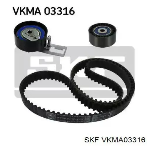 VKMA 03316 SKF комплект грм