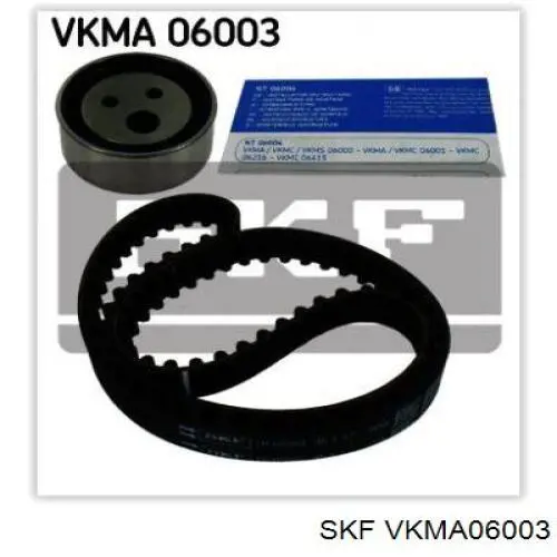 Ремінь ГРМ, комплект VKMA06003 SKF