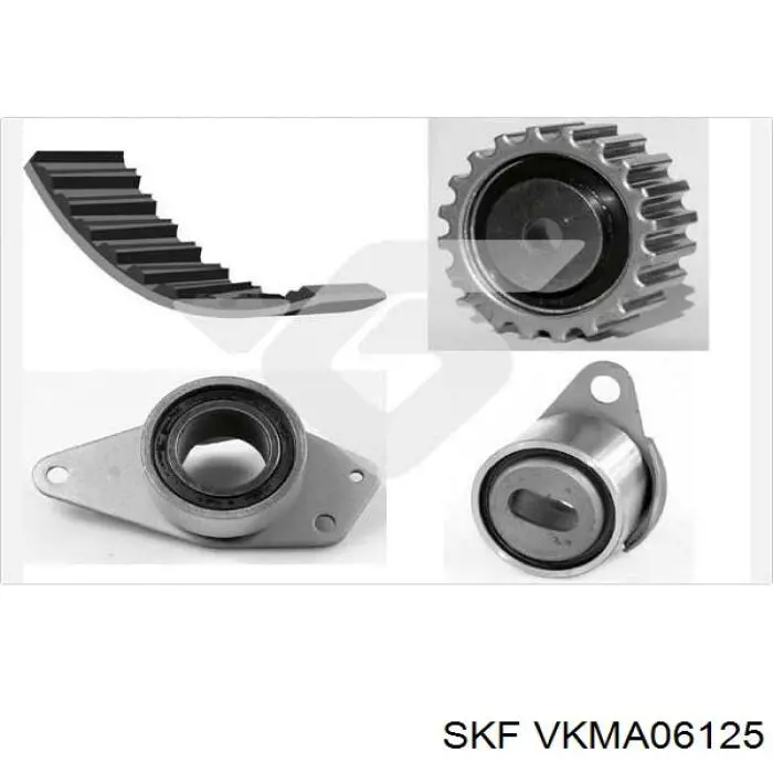 Ремень ГРМ, комплект SKF VKMA06125