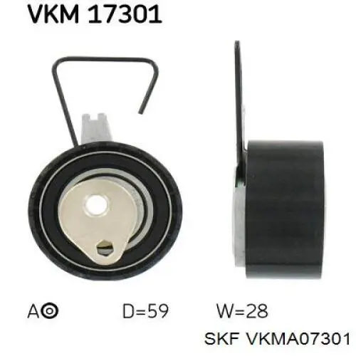 VKMA 07301 SKF комплект грм