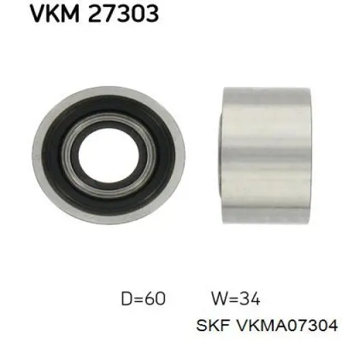 Kit correa de distribución VKMA07304 SKF