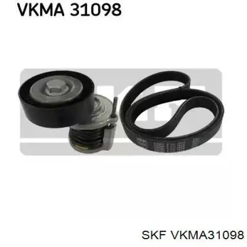 Ремінь приводний, агрегатів, комплект VKMA31098 SKF