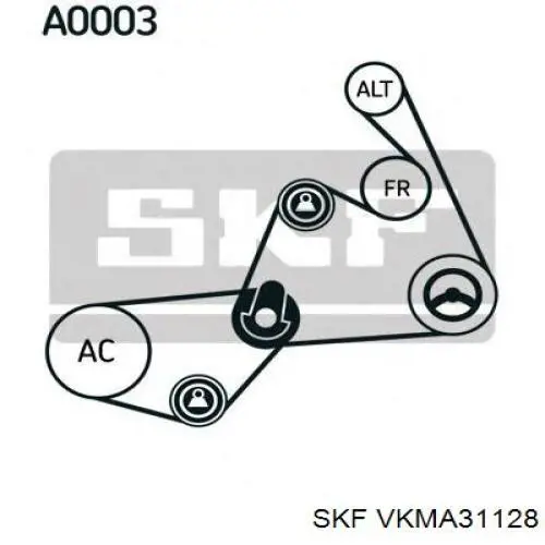 VKMA31128 SKF