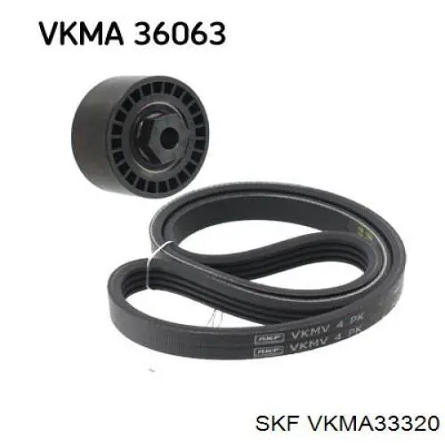 VKMA 33320 SKF ремень агрегатов приводной, комплект