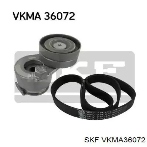 VKMA 36072 SKF ремень агрегатов приводной, комплект