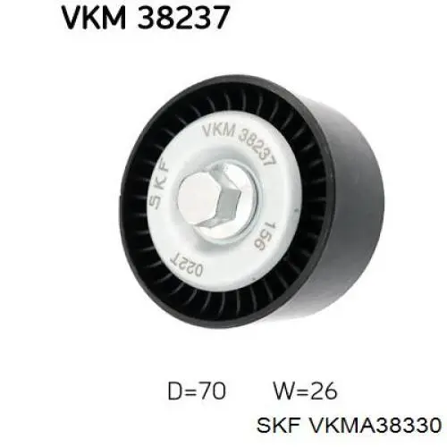 VKMA 38330 SKF ремень агрегатов приводной, комплект