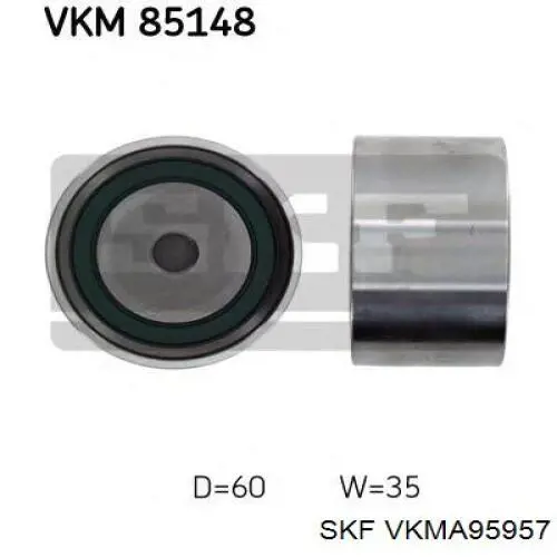 VKMA 95957 SKF комплект грм
