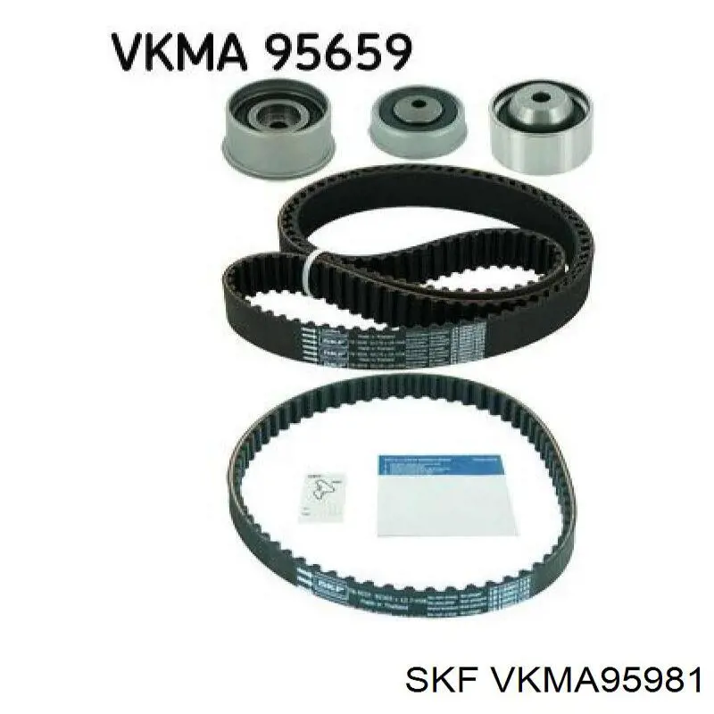 Ремень ГРМ, комплект SKF VKMA95981
