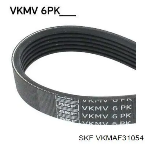 Ремень генератора VKMAF31054 SKF