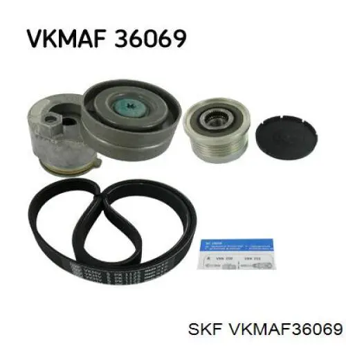 VKMAF36069 SKF ремень агрегатов приводной, комплект
