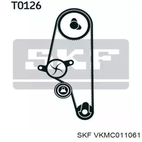 VKMC011061 SKF комплект грм
