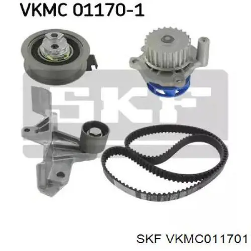 VKMC011701 SKF correia do mecanismo de distribuição de gás, kit