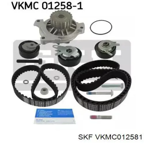 Ремень ГРМ, комплект SKF VKMC012581