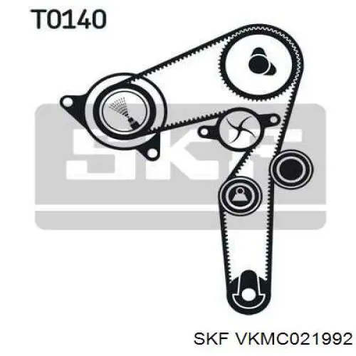 Kit correa de distribución VKMC021992 SKF