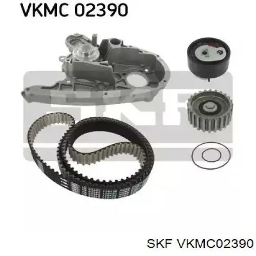 VKMC02390 SKF correia do mecanismo de distribuição de gás, kit