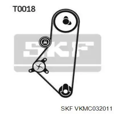 VKMC032011 SKF комплект грм