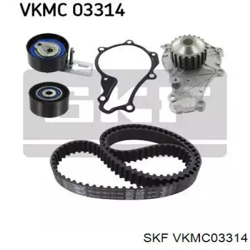 VKMC 03314 SKF correia do mecanismo de distribuição de gás, kit