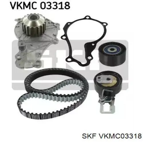 VKMC 03318 SKF correia do mecanismo de distribuição de gás, kit