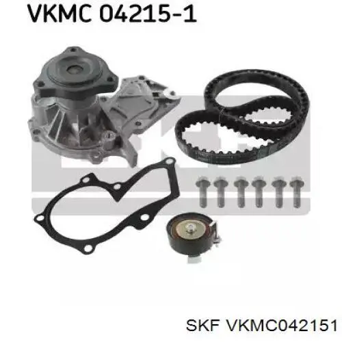 Kit Tendicinghia SKF VKMC 03257 Con Pompa Acqua - Per Sostituzione Completa Cinghia Distribuzione - Foto 6