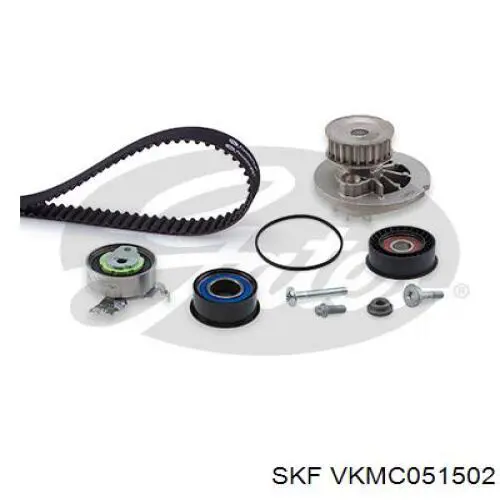 Комплект ремня ГРМ VKMC051502 SKF