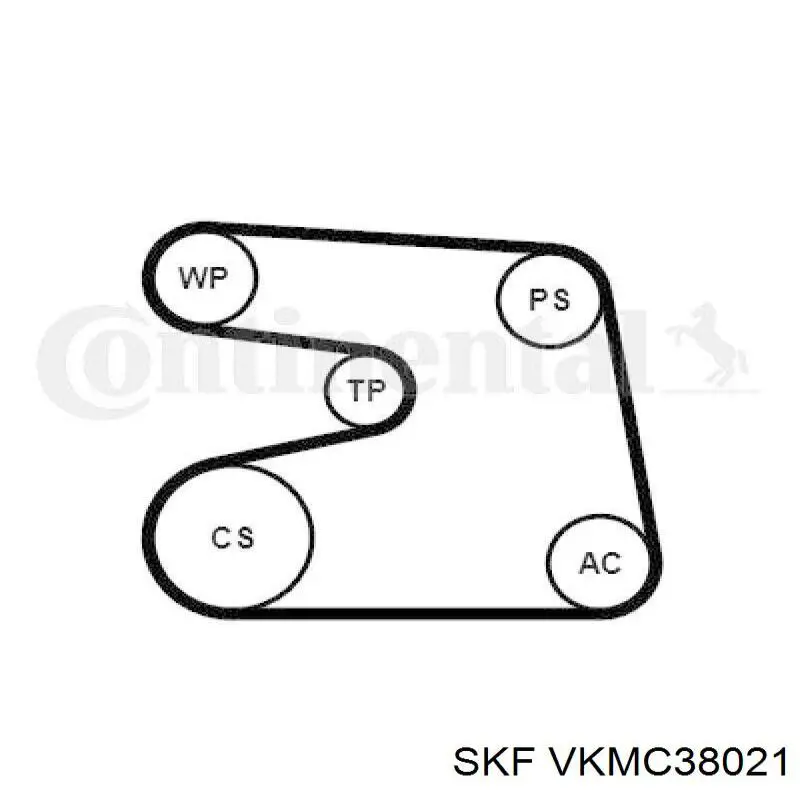 Купить KAP851011 SNR Ремень приводной