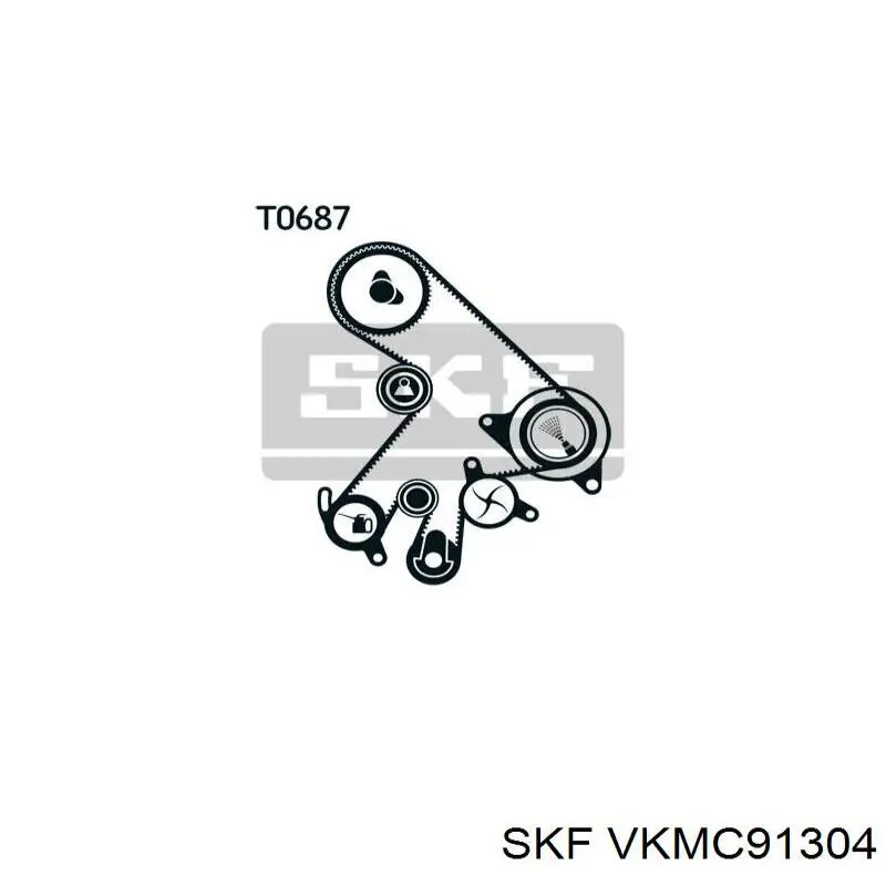 Ремень ГРМ, комплект Aisin TKT908