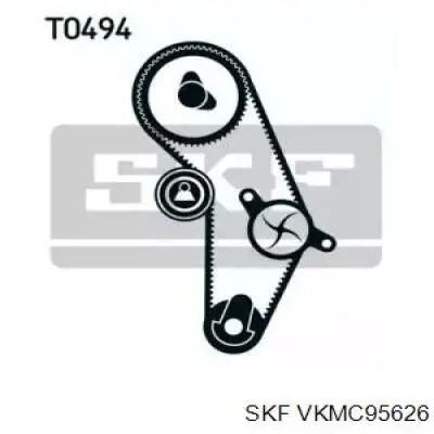 Комплект ремня ГРМ VKMC95626 SKF