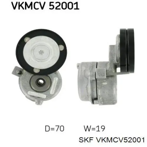 Натяжитель приводного ремня VKMCV52001 SKF