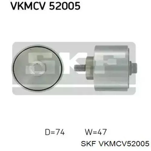 Паразитный ролик VKMCV52005 SKF