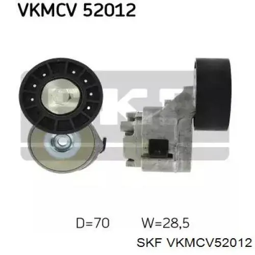 VKMCV 52012 SKF натяжитель приводного ремня
