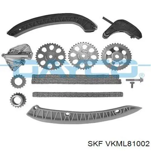 Ланцюг ГРМ, комплект VKML81002 SKF