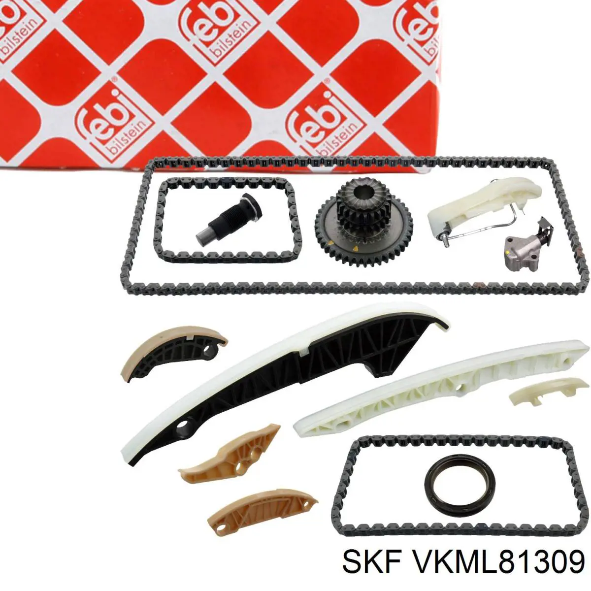 VKML81309 SKF cadeia do mecanismo de distribuição de gás, kit